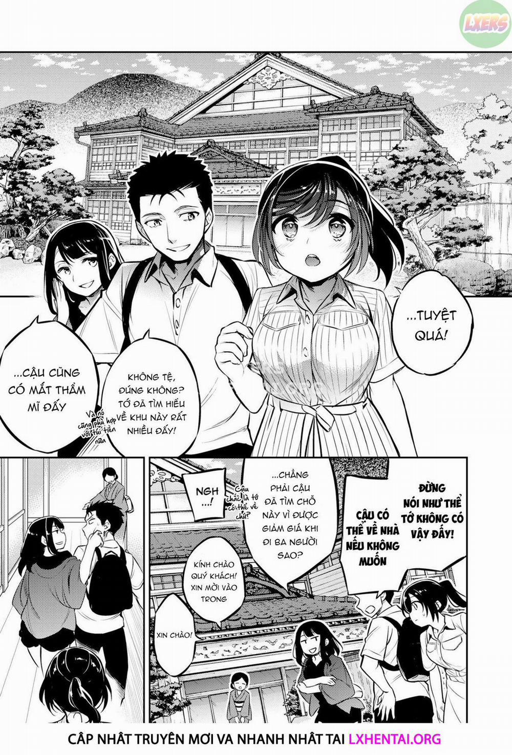Sayuri - Kareshi to Hatsu H Mokuzen ni Chikan ni NTR-reta Shoujo 6 0 While She is NTRing Her Boyfriend He is Busy Fucking Her Best Friend trang 2