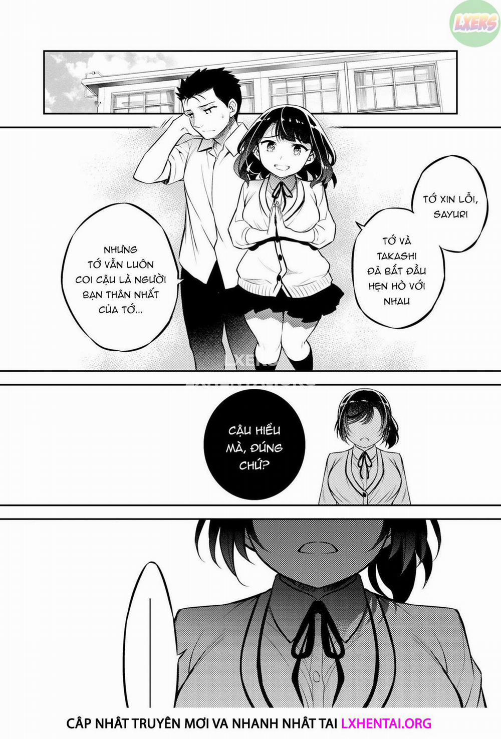 Sayuri - Kareshi to Hatsu H Mokuzen ni Chikan ni NTR-reta Shoujo 6 0 While She is NTRing Her Boyfriend He is Busy Fucking Her Best Friend trang 39