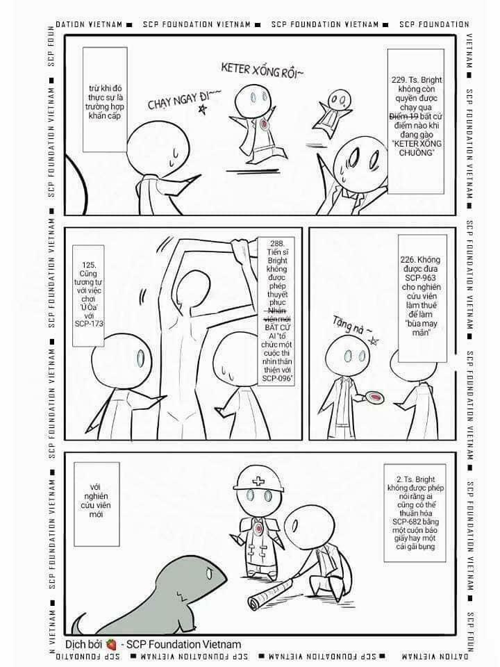 Scp Đơn Giản Hóa 0 Những việc Ts.Bright không được phép làm tại Tổ Chức trang 1