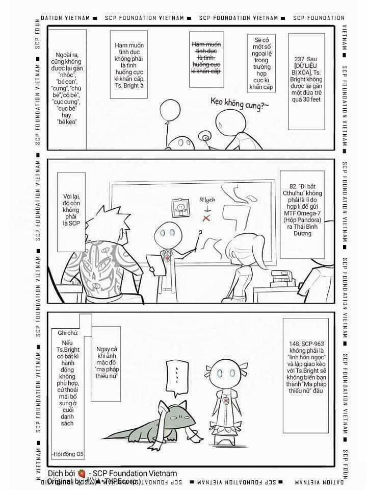 Scp Đơn Giản Hóa 0 Những việc Ts.Bright không được phép làm tại Tổ Chức trang 3