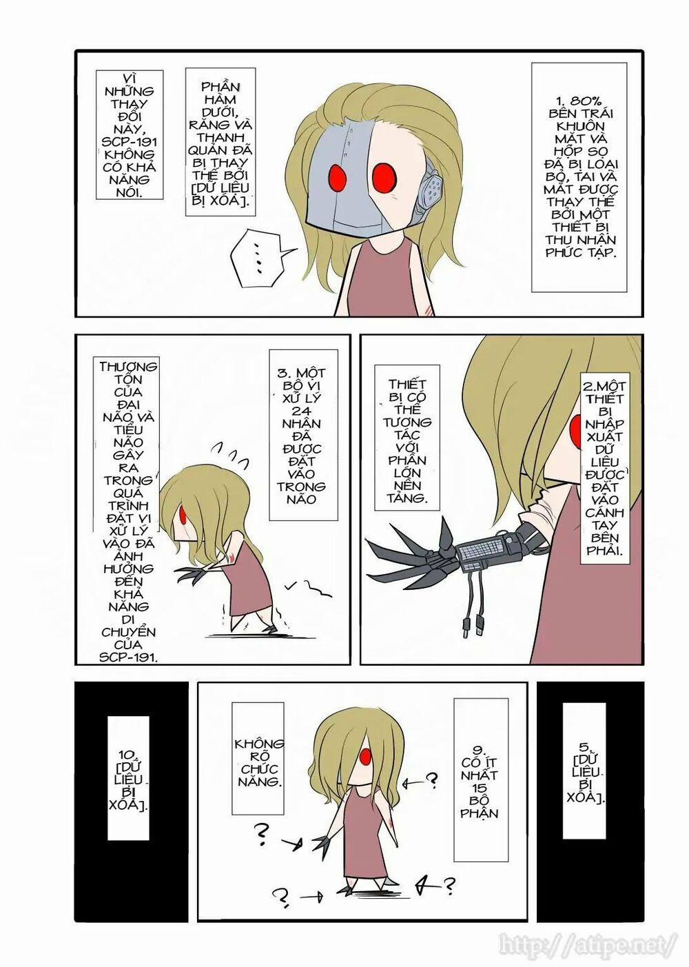 Scp Đơn Giản Hóa 0 SCP-191 trang 1