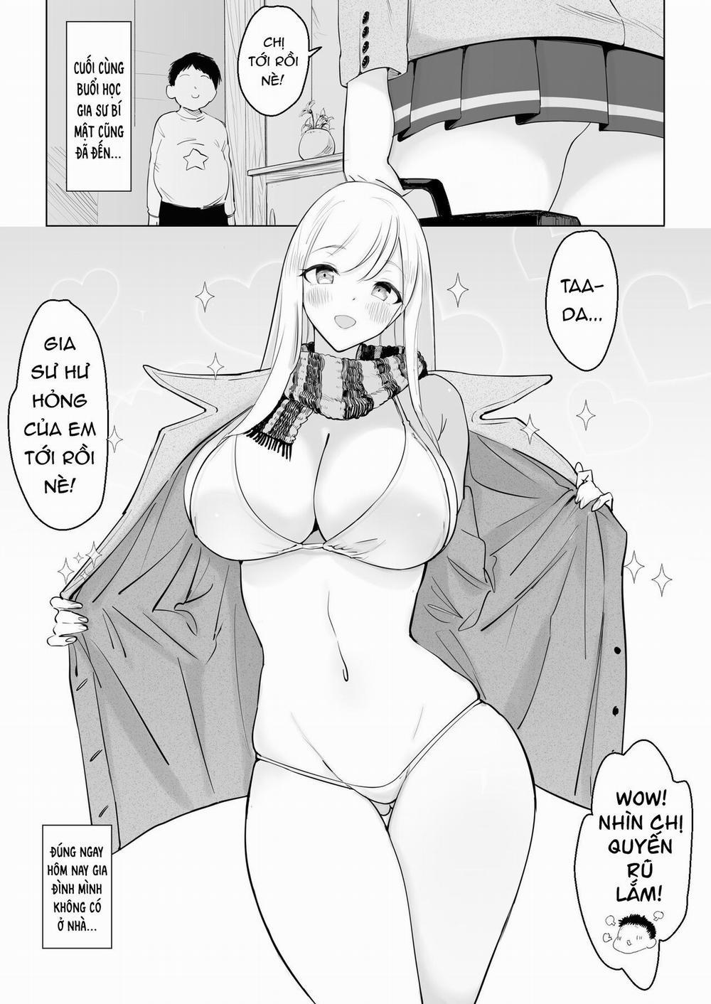 Sếch với chị gia sư bên dưới tấm nệm ấm áp giữa mùa đông. Oneshot trang 1