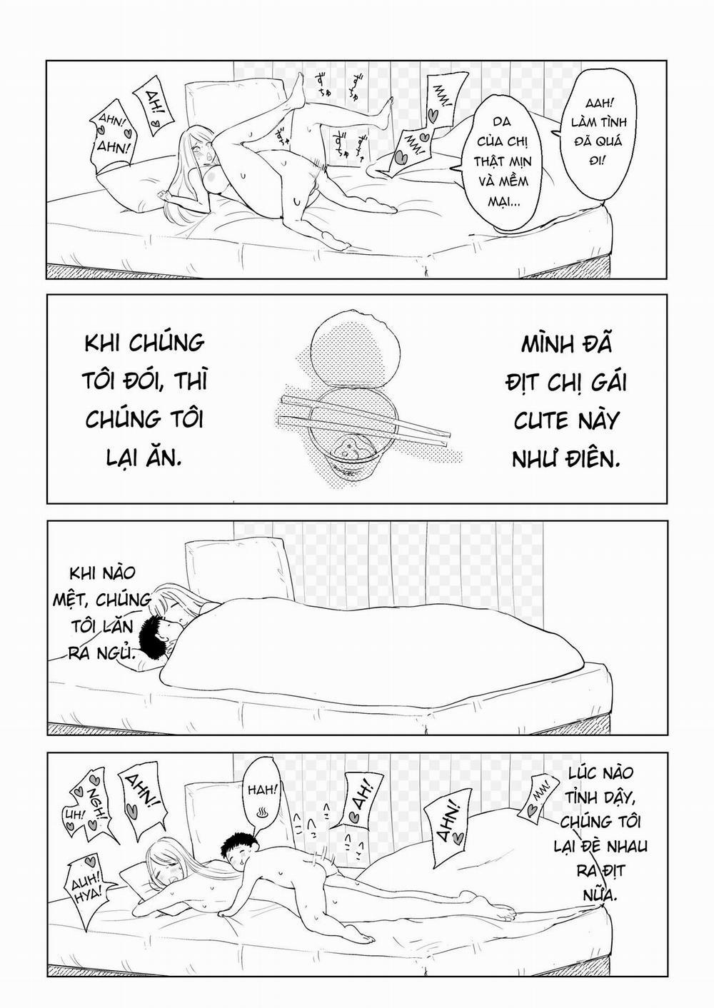 Sếch với chị gia sư bên dưới tấm nệm ấm áp giữa mùa đông. Oneshot trang 14