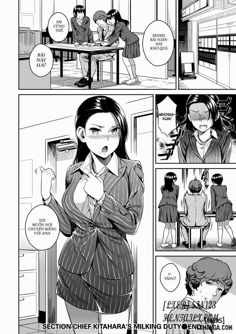 Section Chief Kitahara’s Milking Duty Oneshot trang 17
