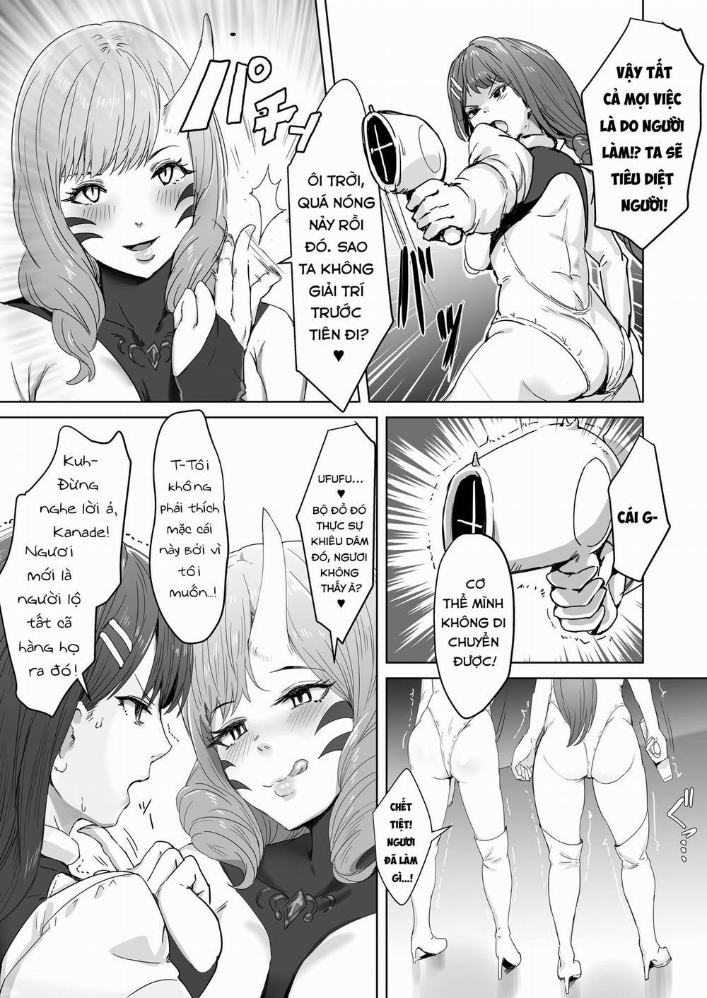 Seigi No Hīrō Ga Futanari Ni Nattari Shite Ochiru Hanashi 1.1 trang 9