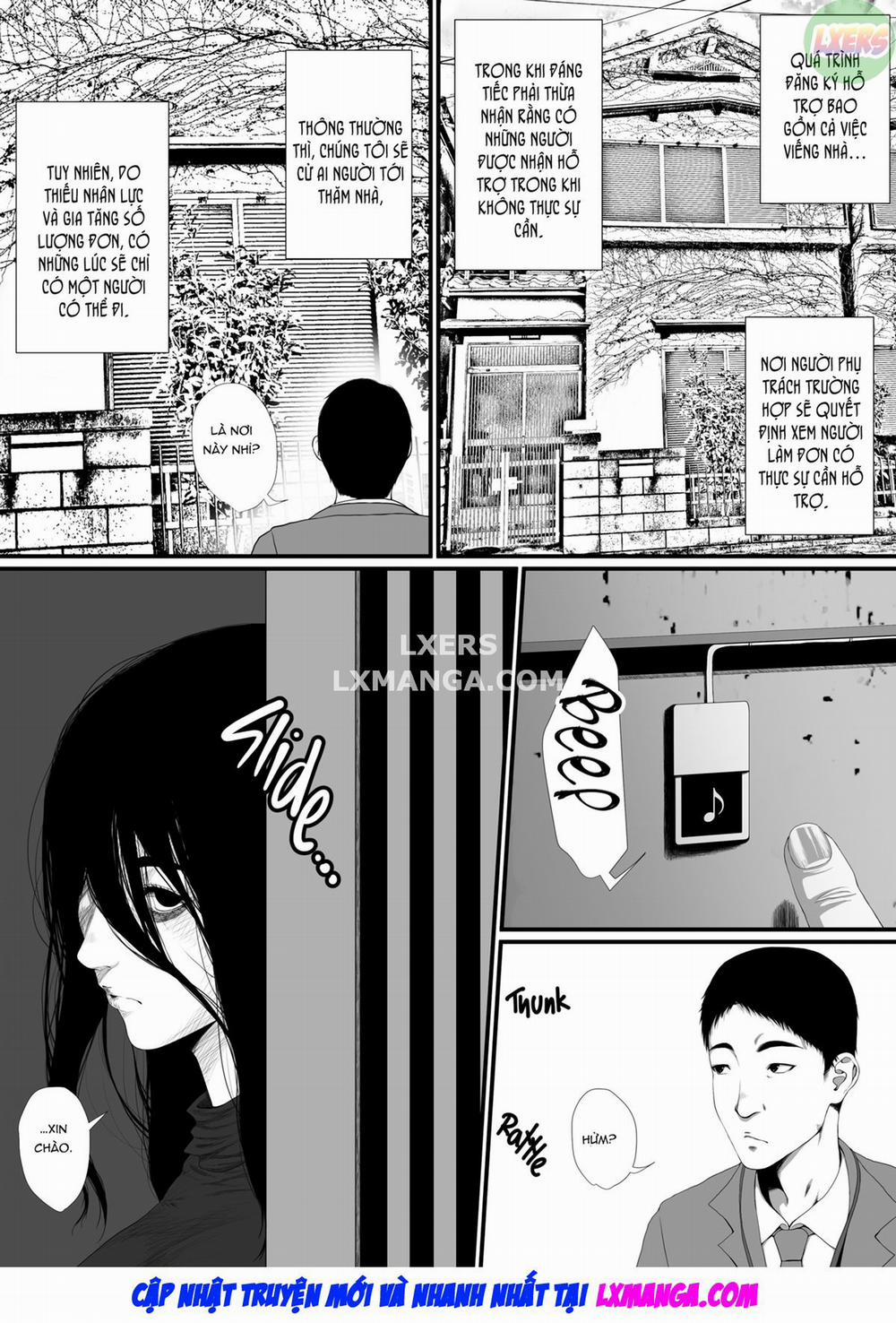 Seikatsu Hogo Shinsei ni Kita Tsutsumotase ni Katan Shiteiru Yandere Akujo o Kousei Sasetara Boku no Deredere Kanojo ni Narimashita. Oneshot trang 4