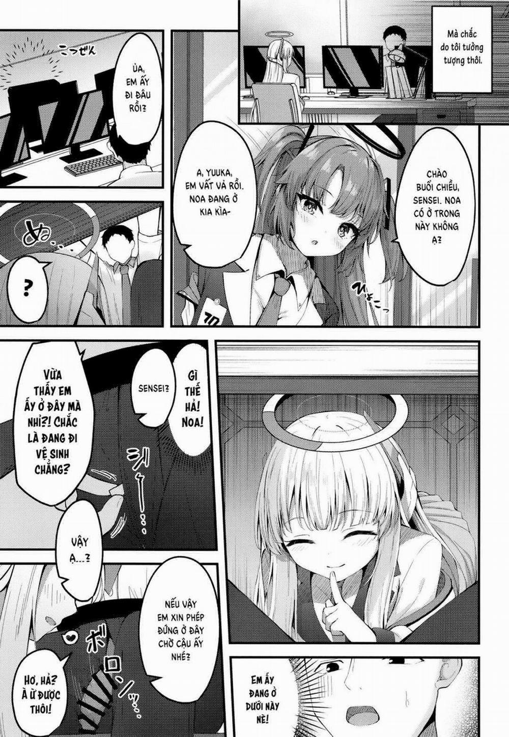 Seishori NOR Asobi – Ryoute ni Sensei to Yuuka-chan Oneshot trang 12