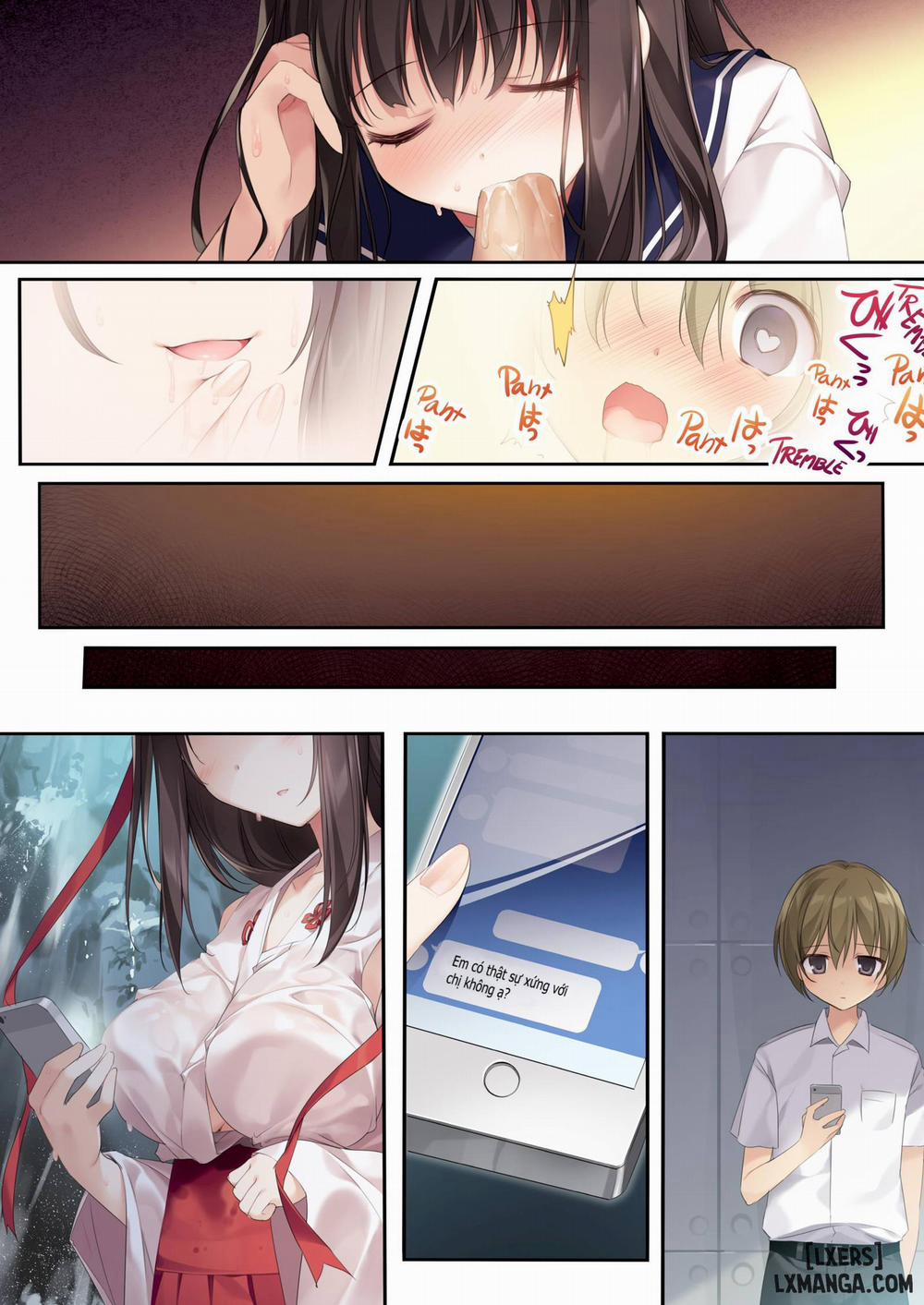 Seiso Bitch na Miko Senpai 1 trang 21