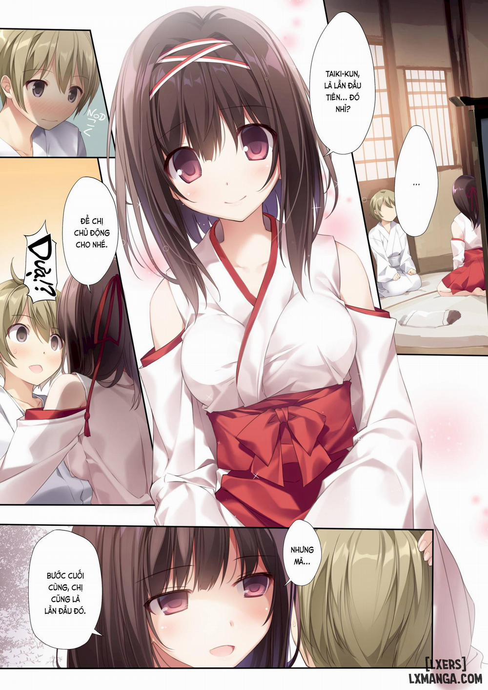 Seiso Bitch na Miko Senpai 1 trang 3