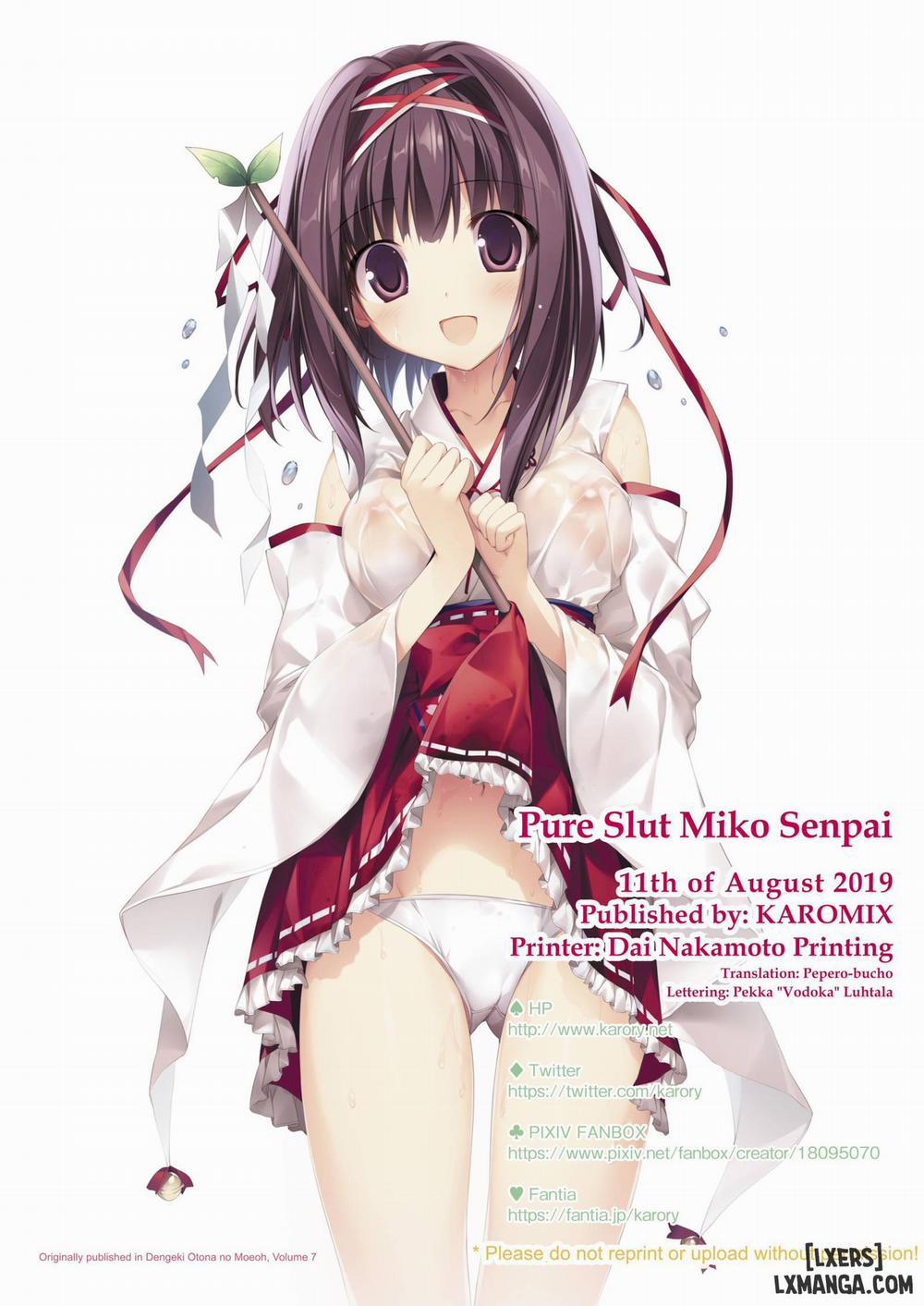 Seiso Bitch na Miko Senpai 1 trang 32