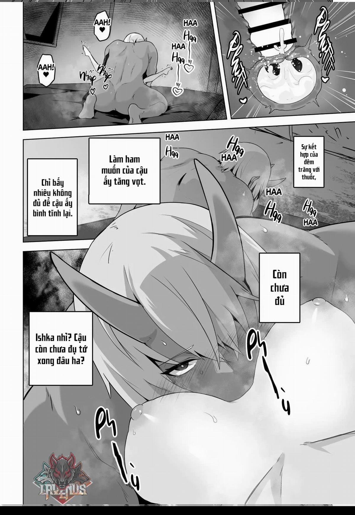 Seiyoku Tsuyo Tsuyo Elf Wa Muriyari Okashite Hoshii 4 trang 37