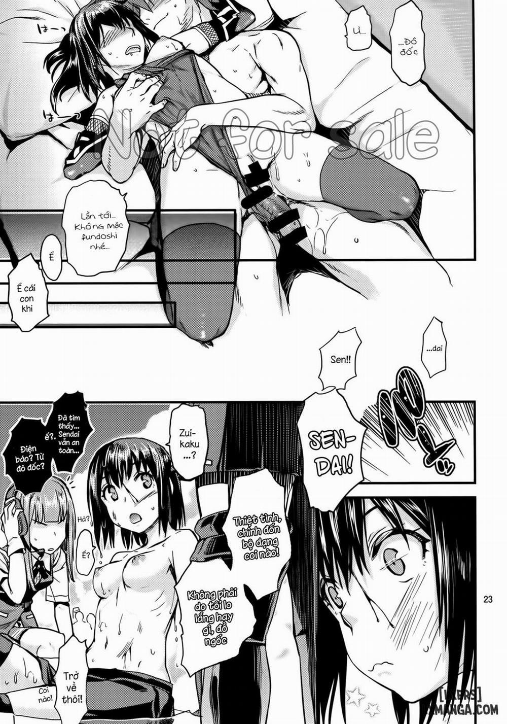 Sendai Yasen! Ai no Kyoudou Oneshot trang 21