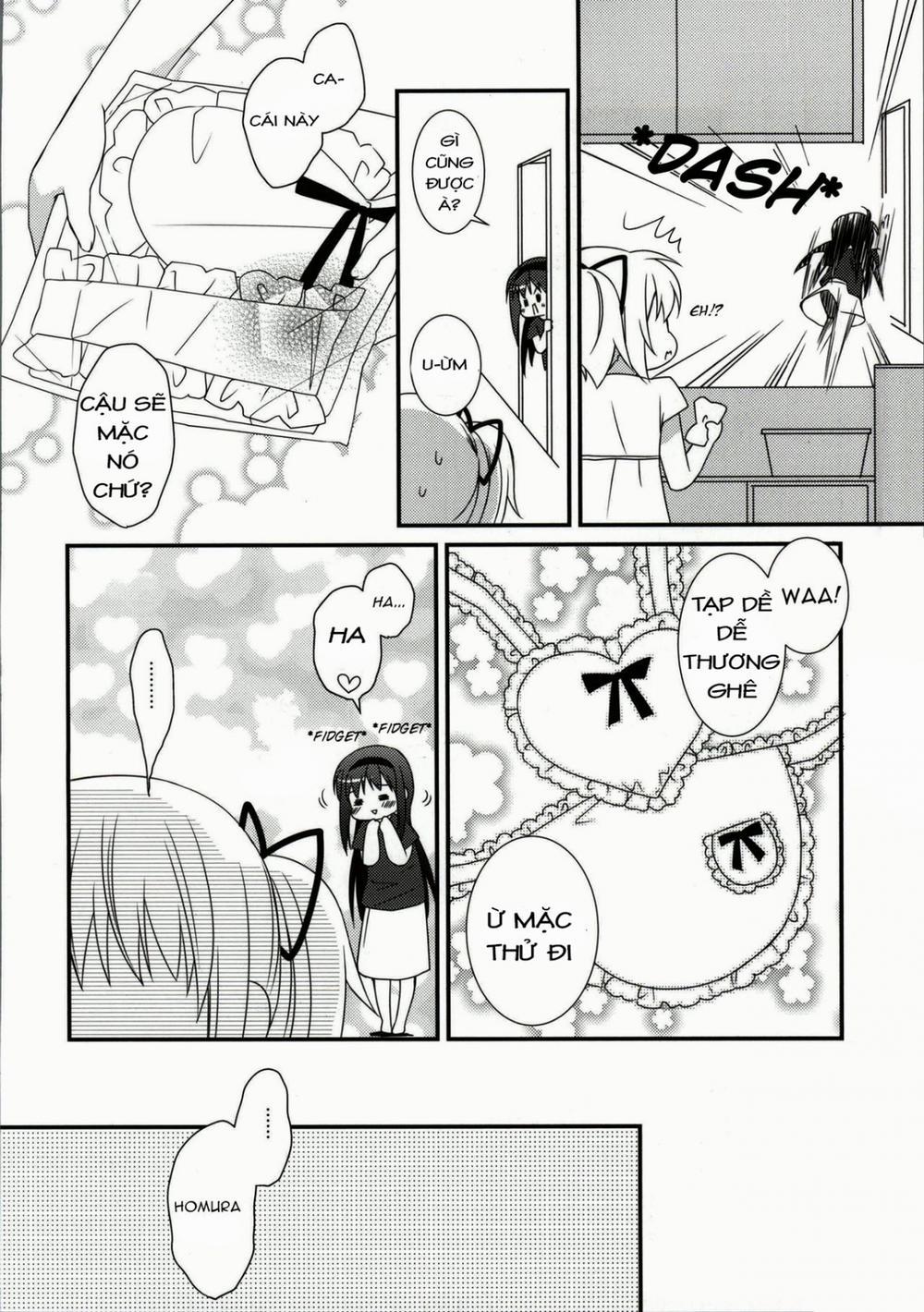 Sengyou Shufu no Sentou Fuku wa (Mahou Shoujo Madoka Magica) Oneshot trang 14