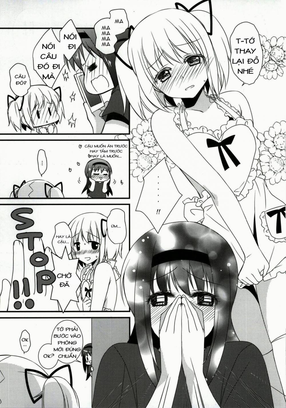 Sengyou Shufu no Sentou Fuku wa (Mahou Shoujo Madoka Magica) Oneshot trang 15