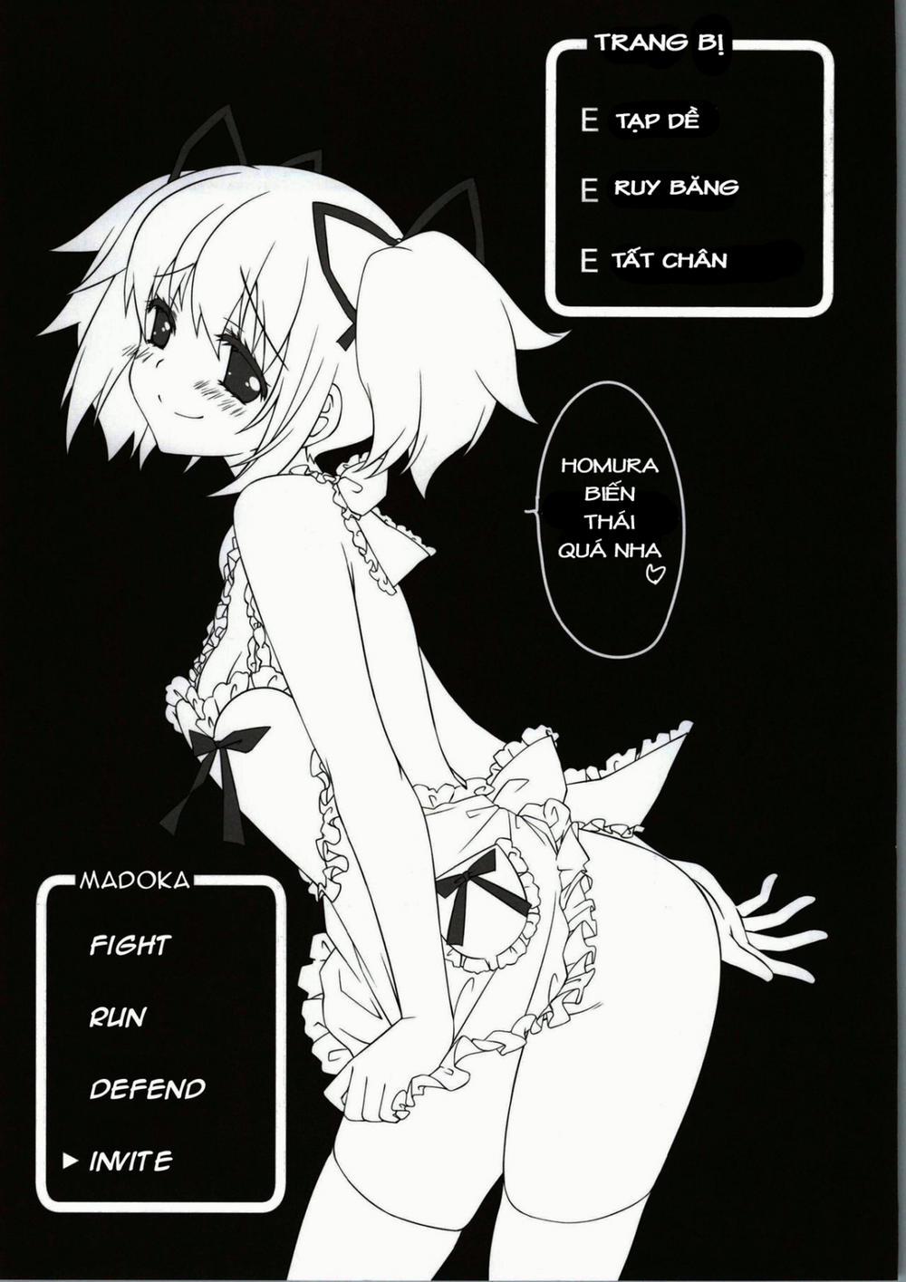 Sengyou Shufu no Sentou Fuku wa (Mahou Shoujo Madoka Magica) Oneshot trang 3