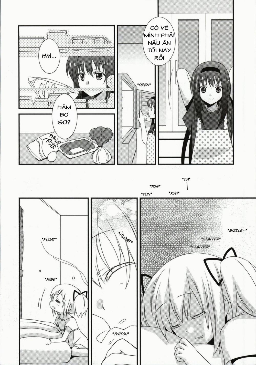 Sengyou Shufu no Sentou Fuku wa (Mahou Shoujo Madoka Magica) Oneshot trang 8