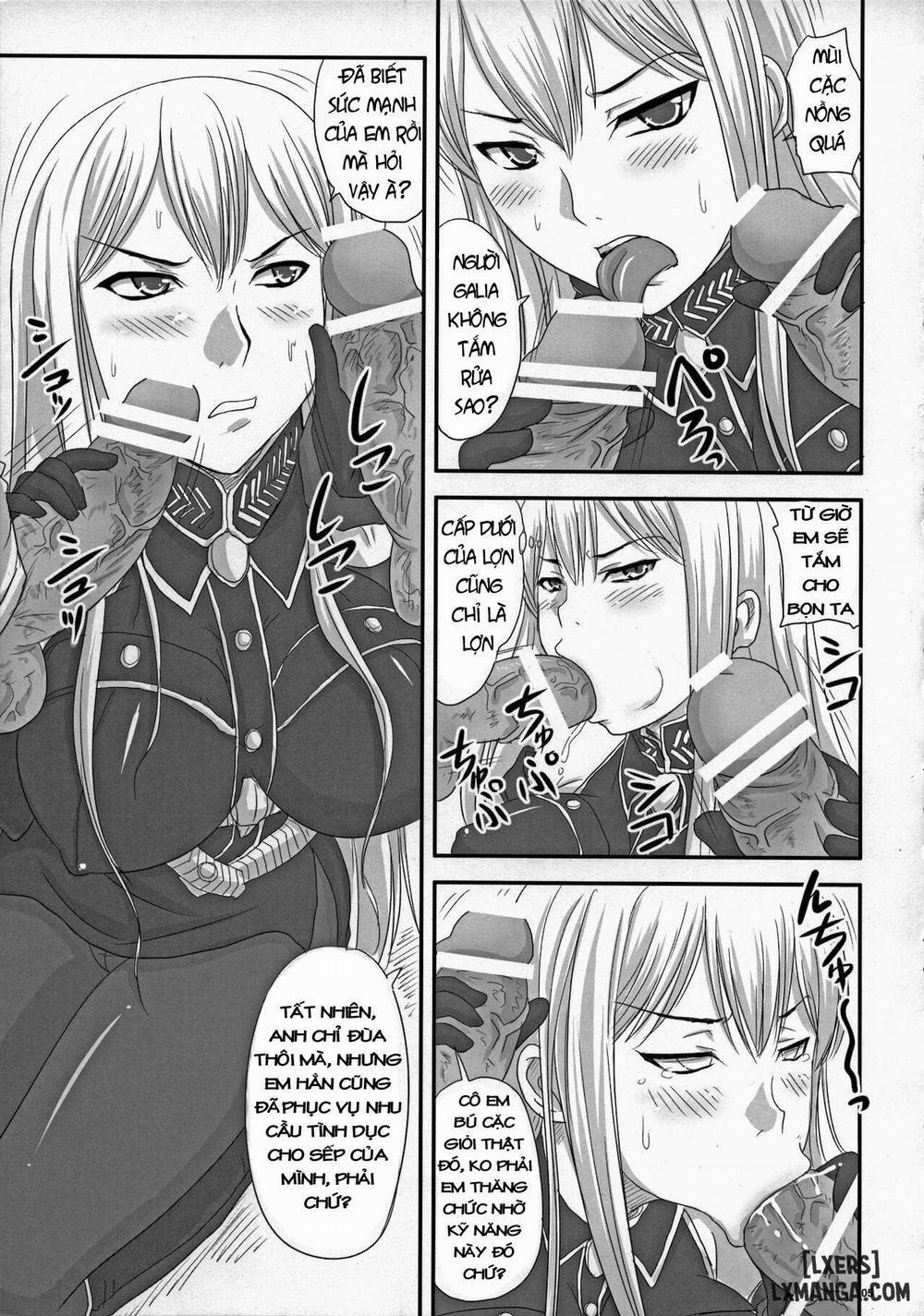 Senjou no Valkyria Dase Selvaria no Naka ni oneshot trang 4