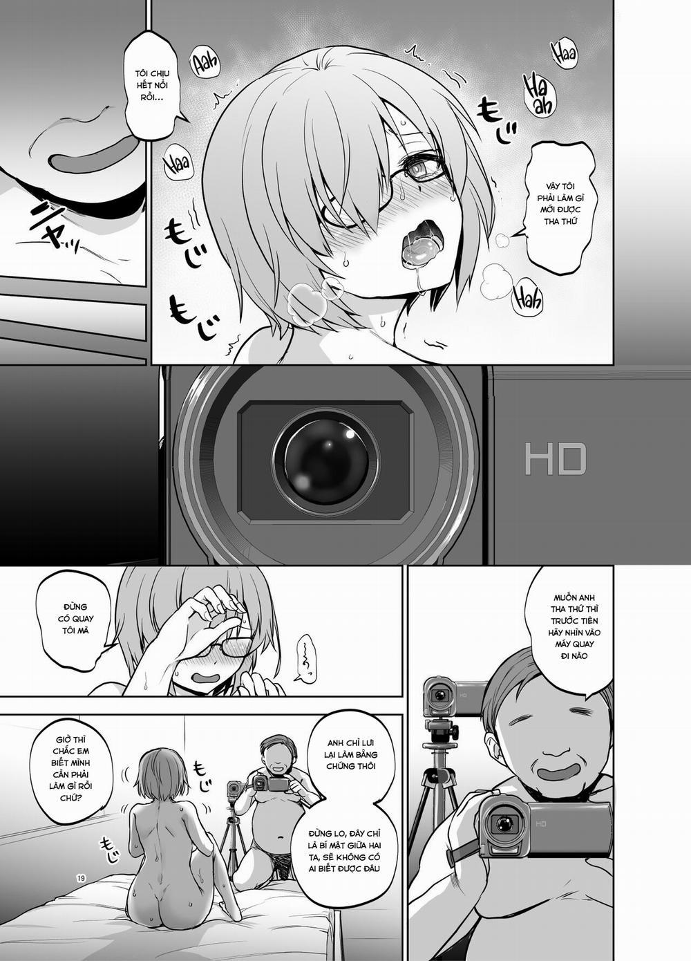 Senpai ga Rayshift Chuu Dake Kankei o Sematte Kuru Seiyoku Ousei na Chaldea Shokuin Oji-san to Mash (Fate/Grand Order) Oneshot trang 15