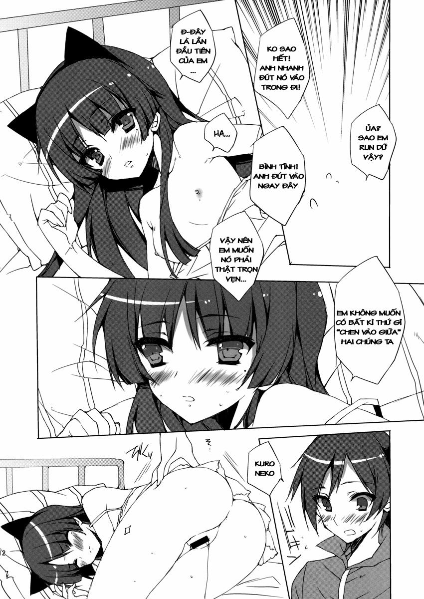 Senpai, Kuroneko desu. (Ore No Imouto Ga Konna Ni Kawaii Wake Ga Nai) Oneshot trang 10
