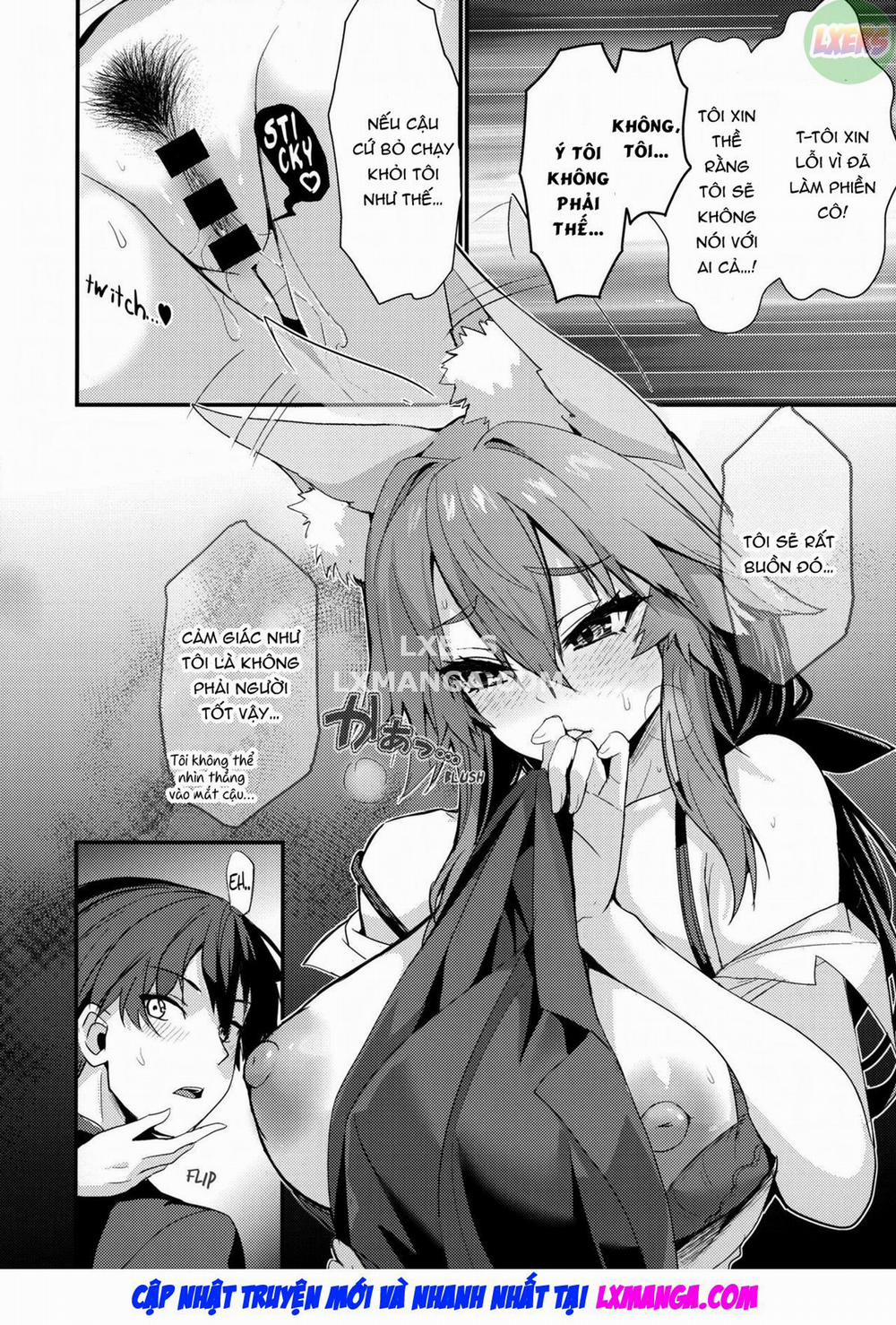 Senpai Office Worker Tamamo Oneshot trang 11