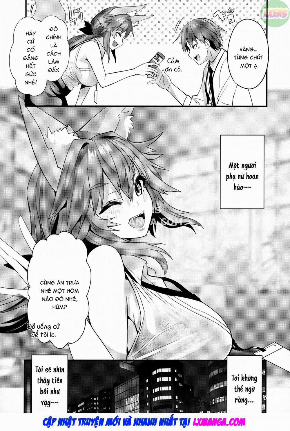 Senpai Office Worker Tamamo Oneshot trang 6