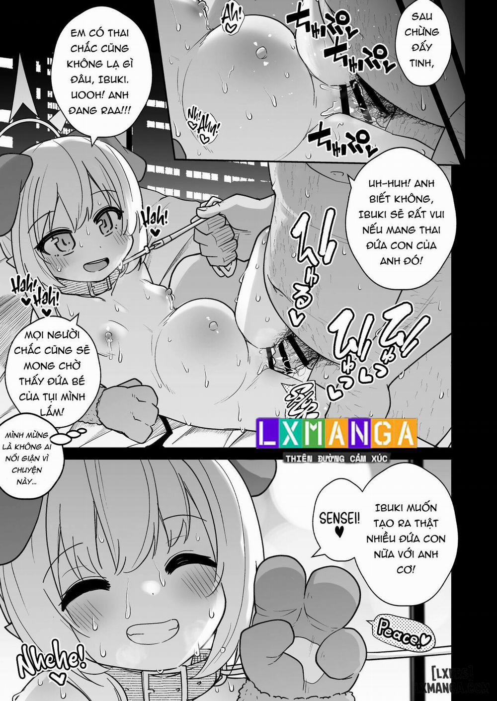 Sensee Ibuki to Wanwan Gokko Shiyo? Oneshot trang 29