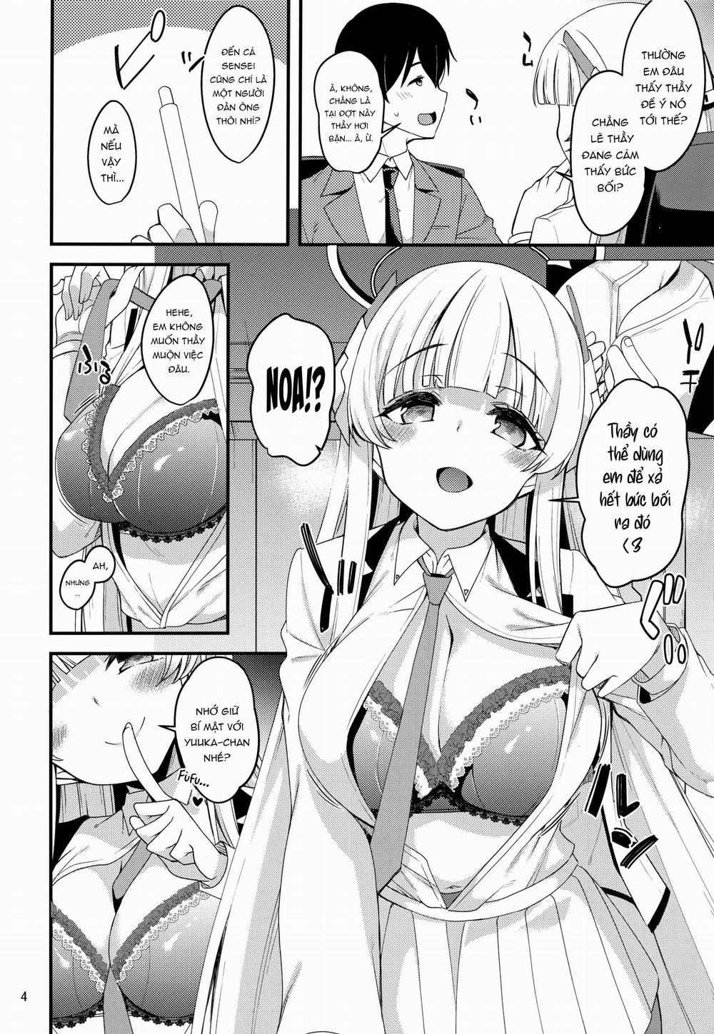 Sensei! Đừng nói chuyện này cho yuuka biết nhé! Oneshot nứng trang 2