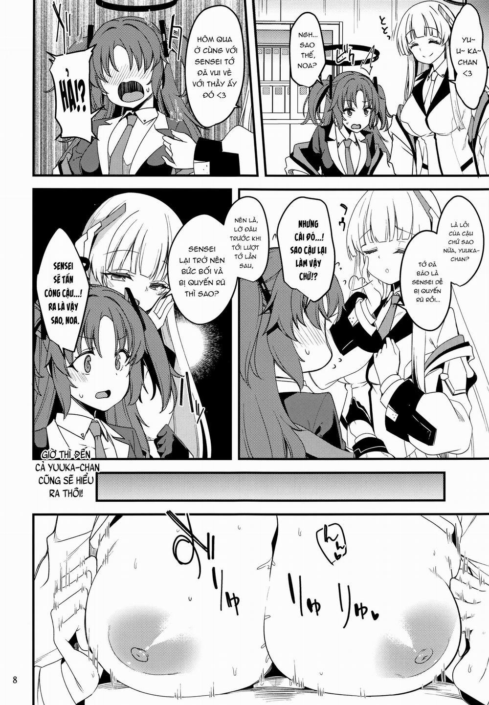 Sensei! Đừng nói chuyện này cho yuuka biết nhé! Oneshot nứng trang 6