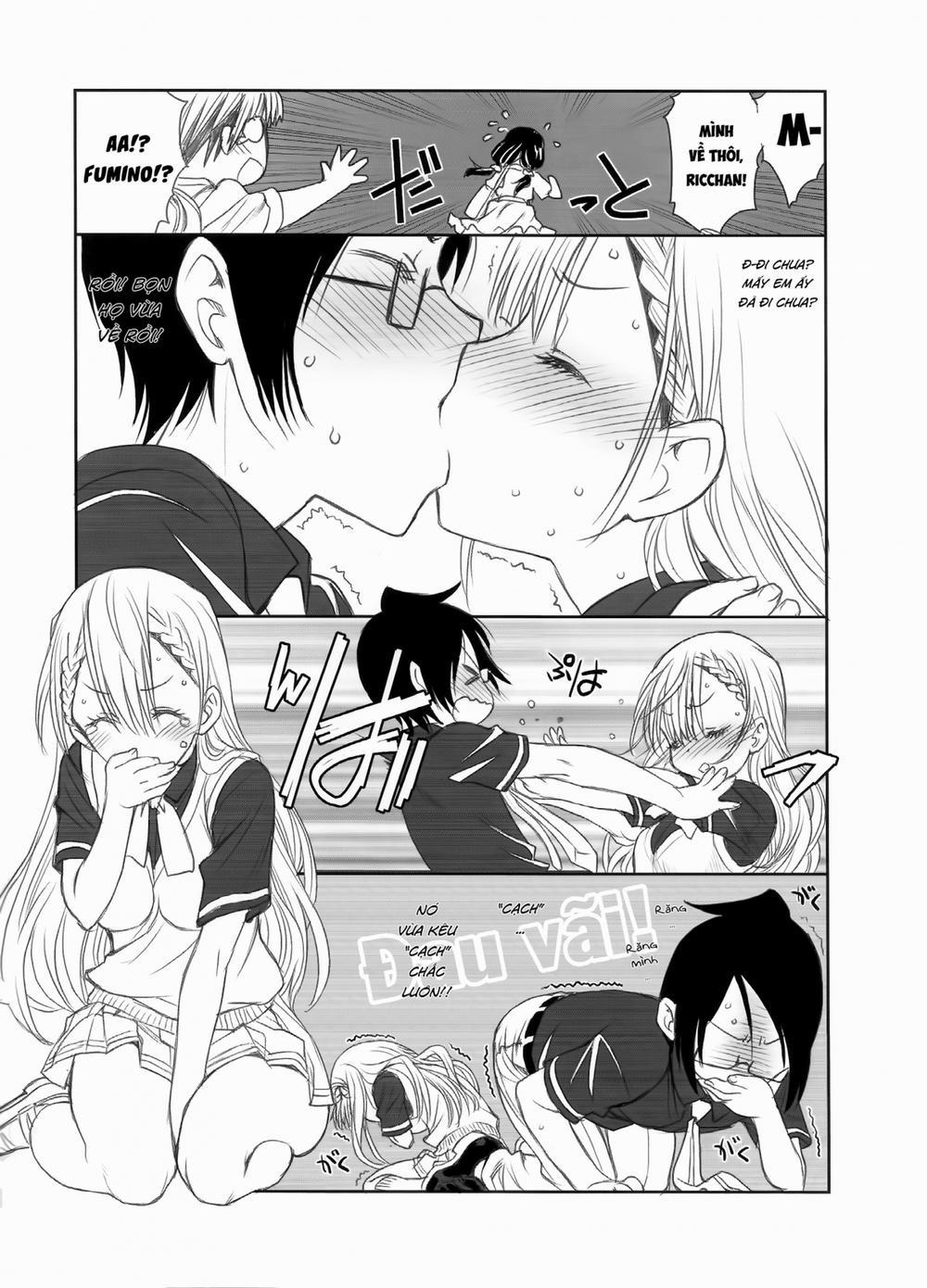 Sensei Không Thể Nào Dọn Dẹp Được (Bokutachi wa Benkyou ga Dekinai) Oneshot trang 4