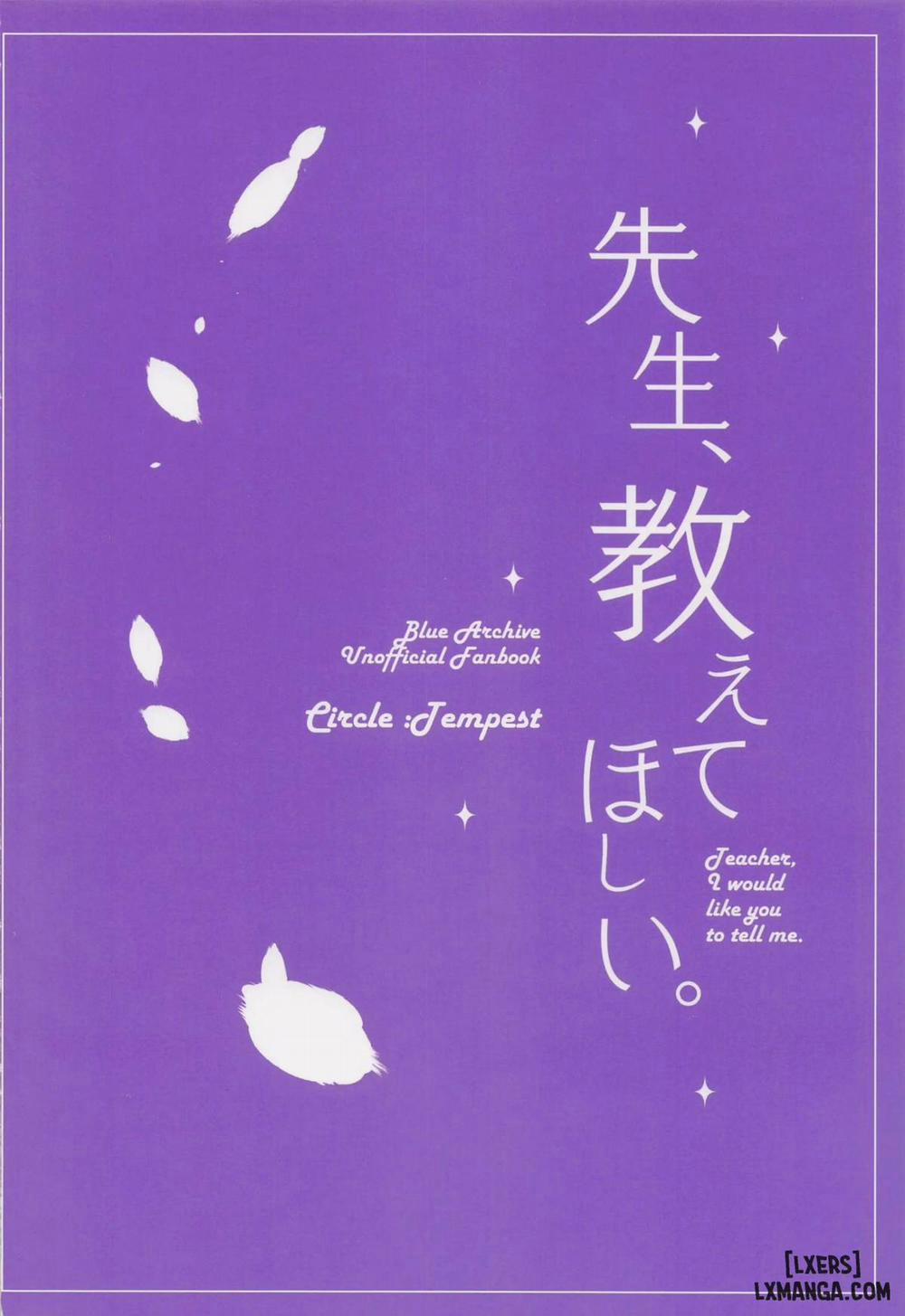 Sensei, Oshiete Hoshii Oneshot trang 25