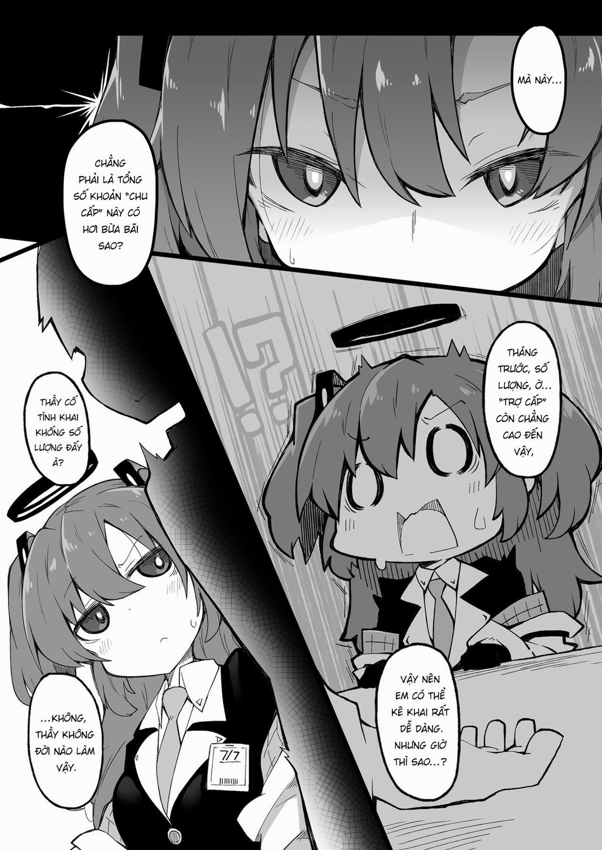 Sensei To Hayase Yuuka OneShot trang 3