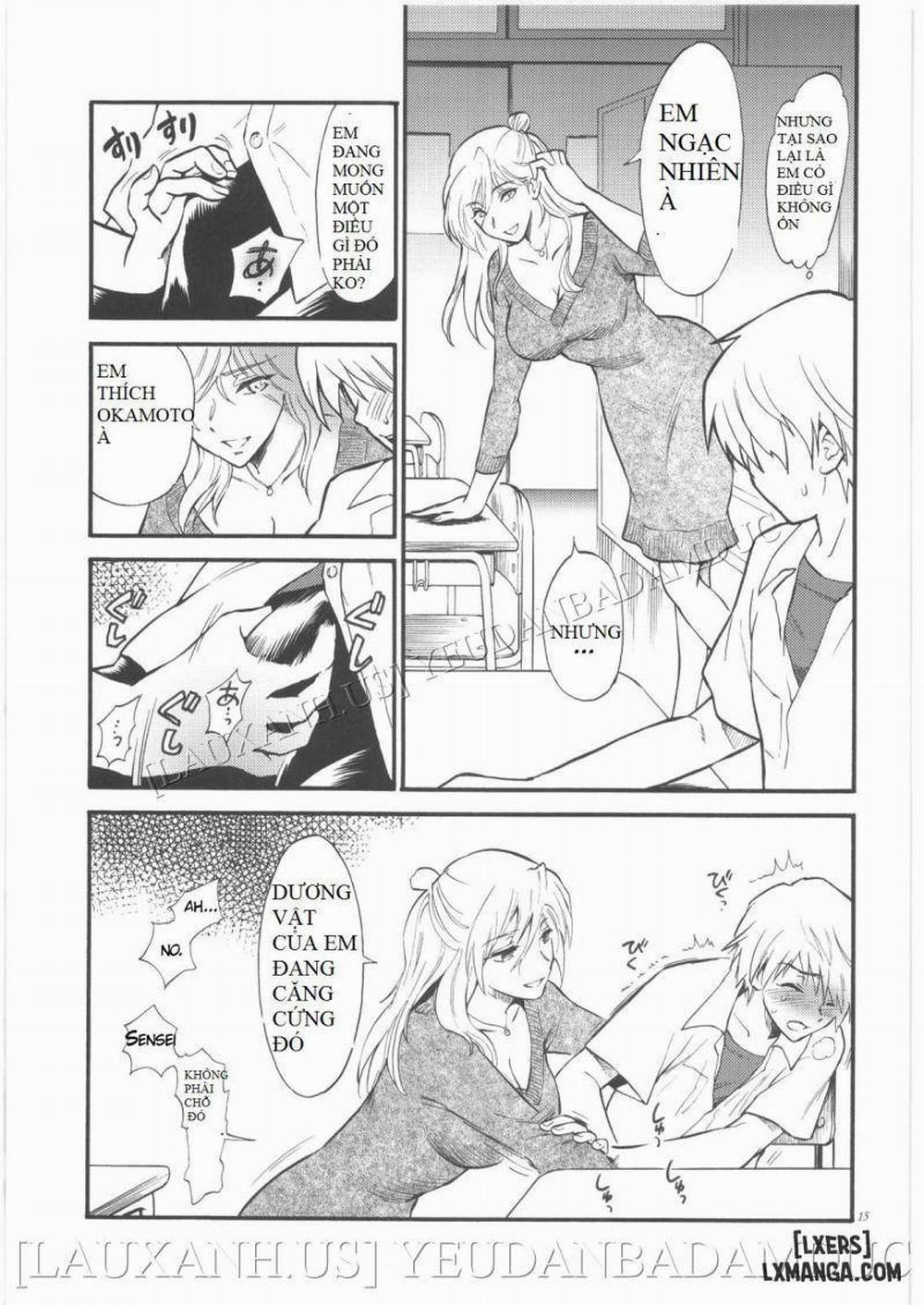 Sensei wa Wana no Kaori Oneshot trang 12