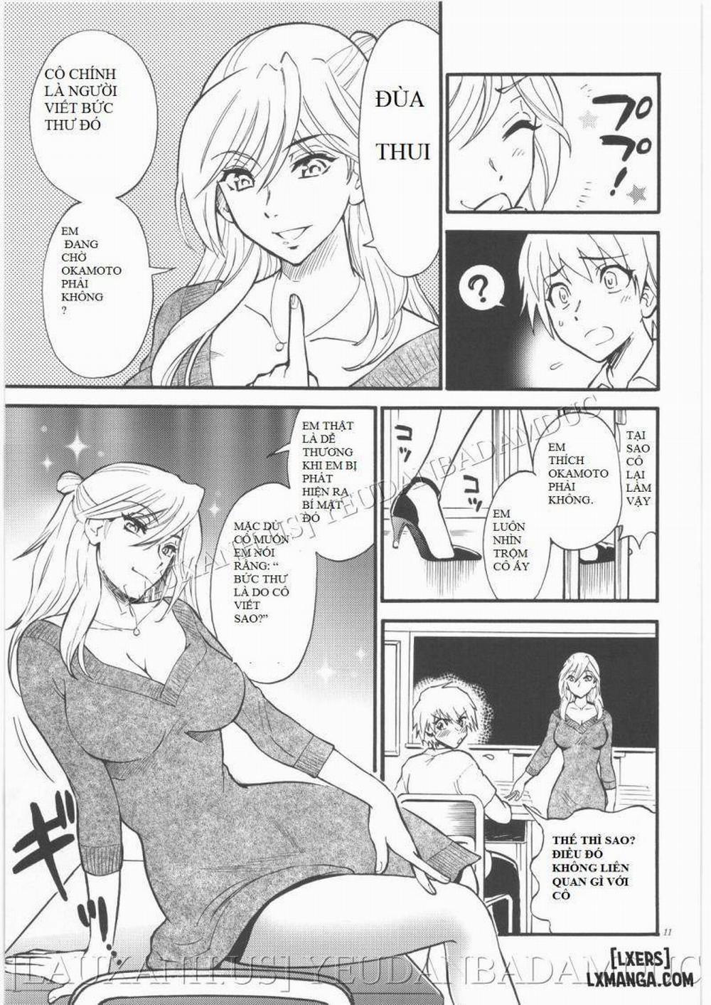 Sensei wa Wana no Kaori Oneshot trang 8