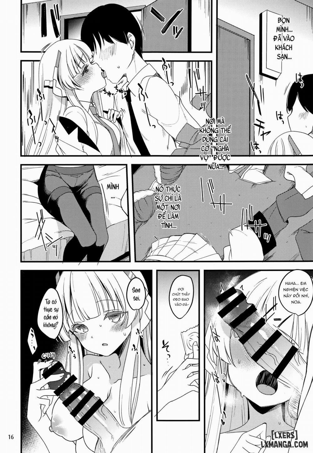 Sensei Yuuka-chan ni wa Naisho desu yo Oneshot trang 13