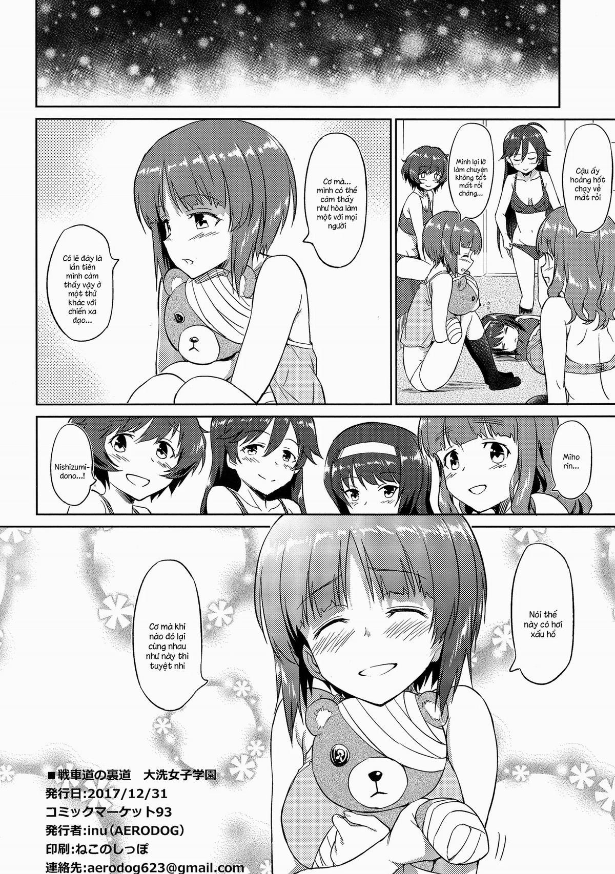 Senshadou No Uramichi Ooarai Joshi Gakuen (Girls Und Panzer) OneShot trang 32