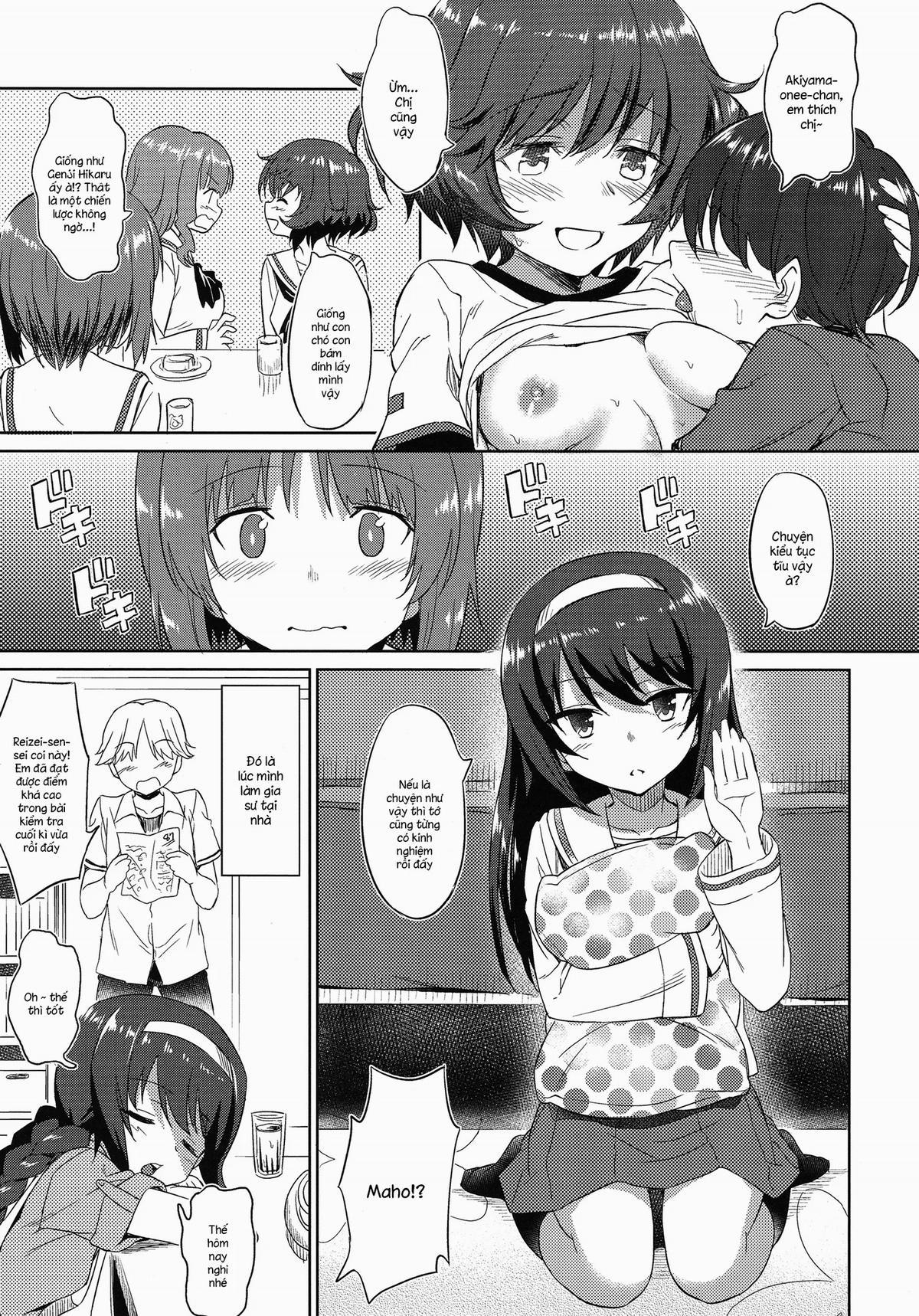 Senshadou No Uramichi Ooarai Joshi Gakuen (Girls Und Panzer) OneShot trang 9