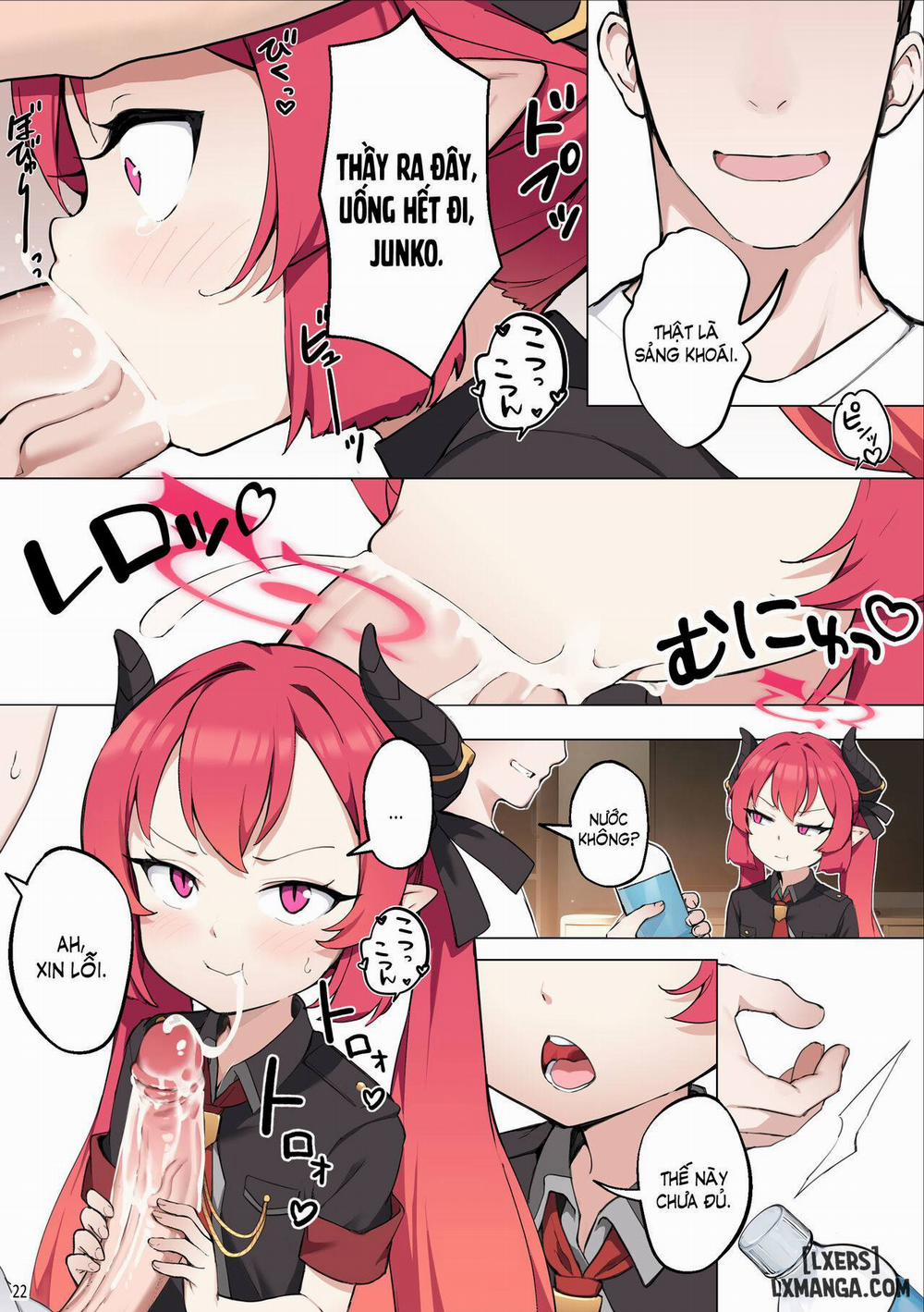 Series Oneshot Các Doujinshi Của Blue Archive P.2 Cho em ăn, thầy ơi!!- Truyện Màu trang 22