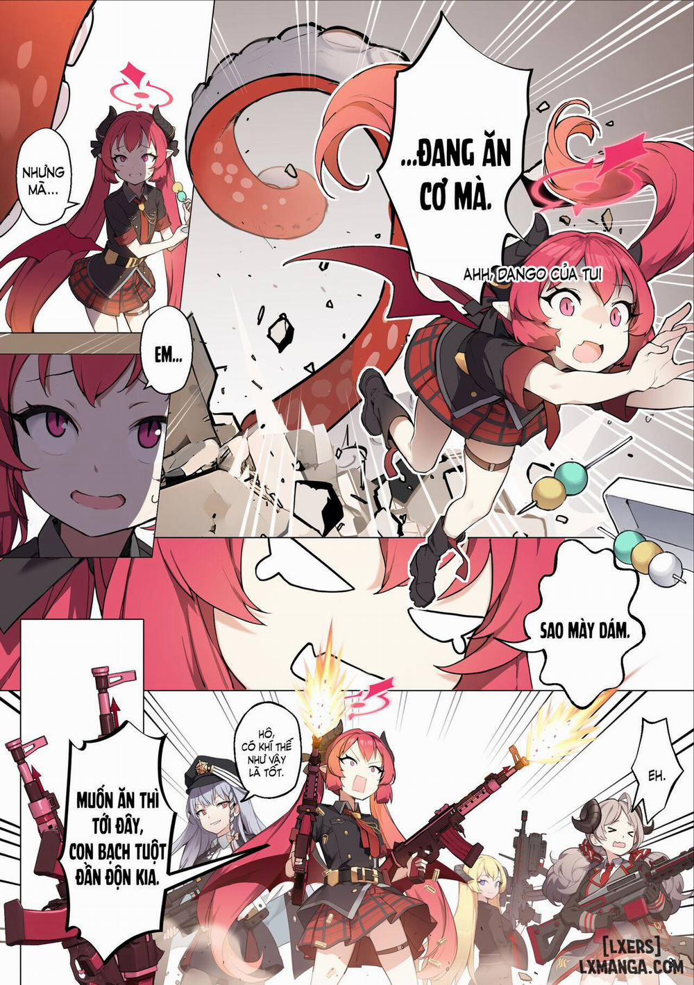 Series Oneshot Các Doujinshi Của Blue Archive P.2 Cho em ăn, thầy ơi!!- Truyện Màu trang 3