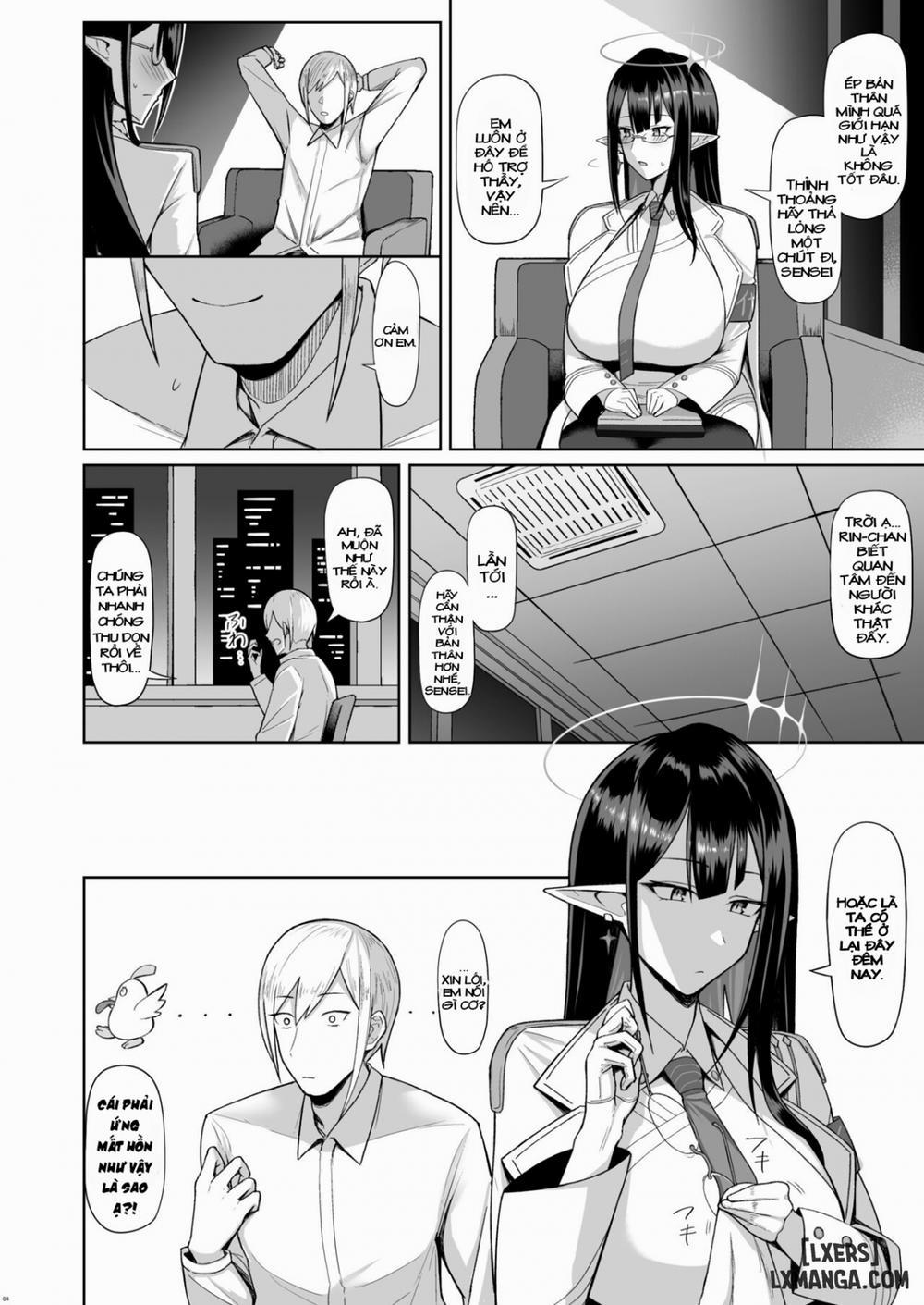 Series Oneshot Các Doujinshi Của Blue Archive P.2 Dịch vụ cá nhân của Giám đốc hành chính trang 2