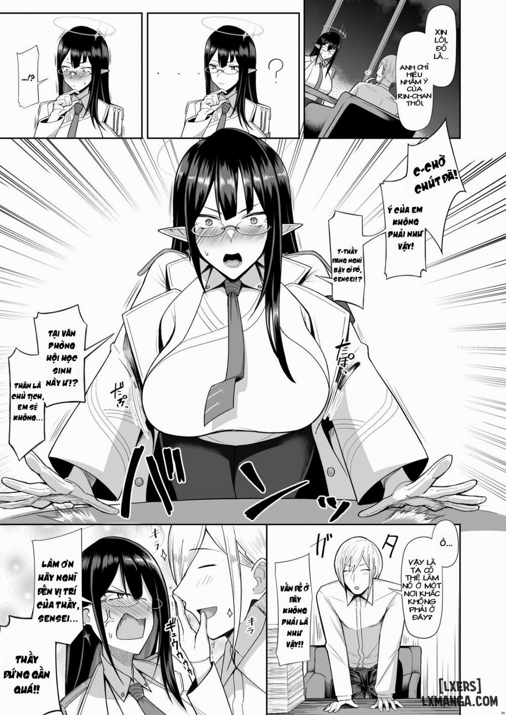 Series Oneshot Các Doujinshi Của Blue Archive P.2 Dịch vụ cá nhân của Giám đốc hành chính trang 3