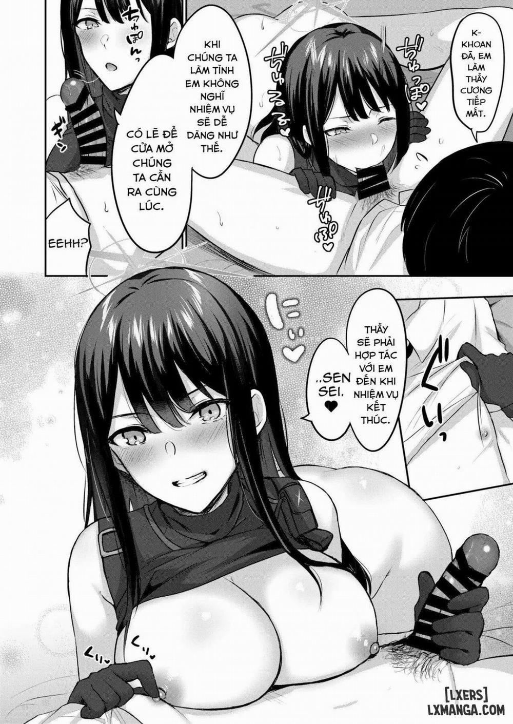 Series Oneshot Các Doujinshi Của Blue Archive P.2 Saori và tôi không thể rời khỏi phòng nếu tôi không làm vậy. trang 21