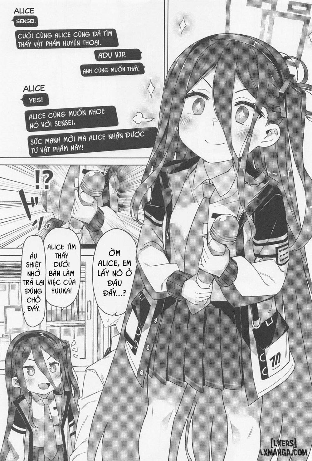 Series Oneshot Các Doujinshi Của Blue Archive P.2 Tôi đã nhận được trang bị huyền thoại của Aise Kazu. trang 1