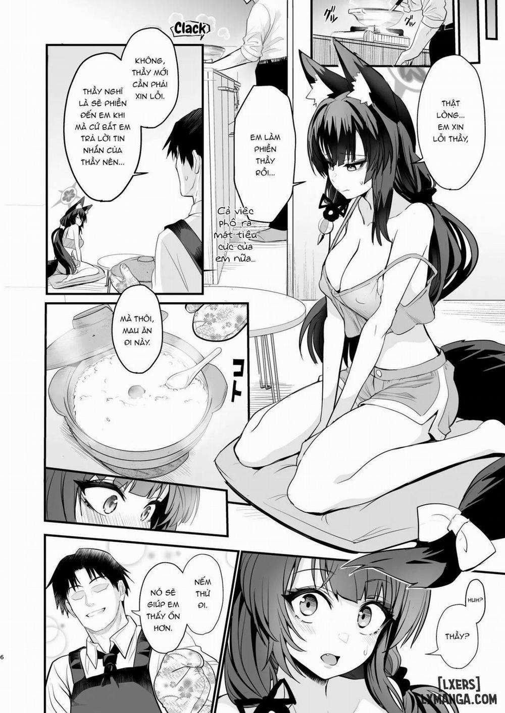 Series Oneshot Các Doujinshi Của Blue Archive P.2 Wakamo-san, That's 0 Cold trang 7