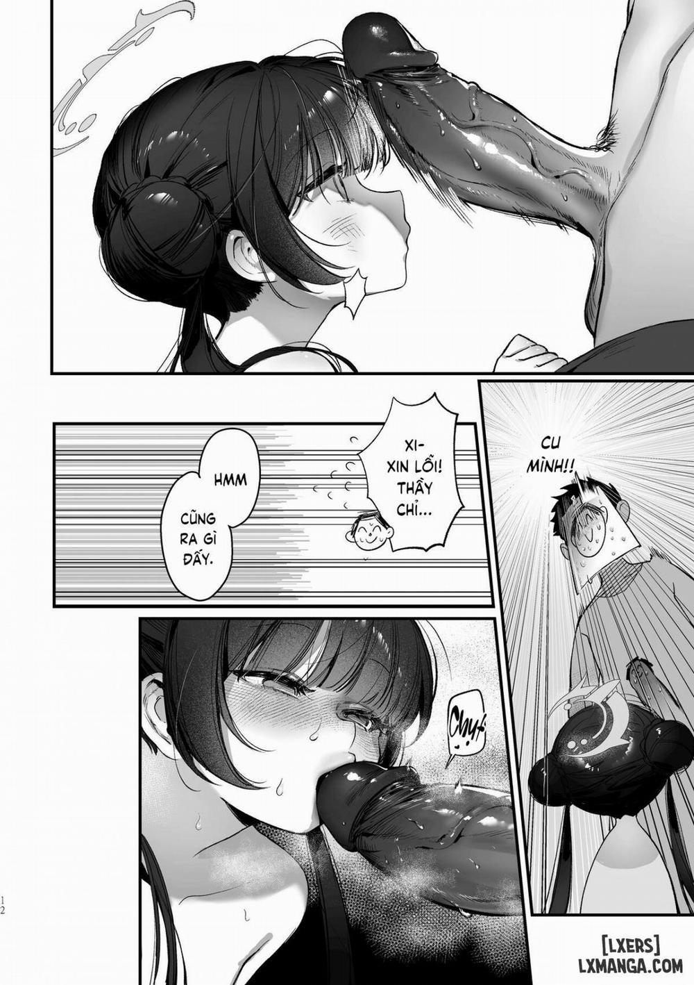 Series Oneshot Các Doujinshi Của Blue Archive P.3 Cùng Mát Xa Toàn Bộ Cơ Thể Nào, CHủ Tịch Kisaki!! trang 10