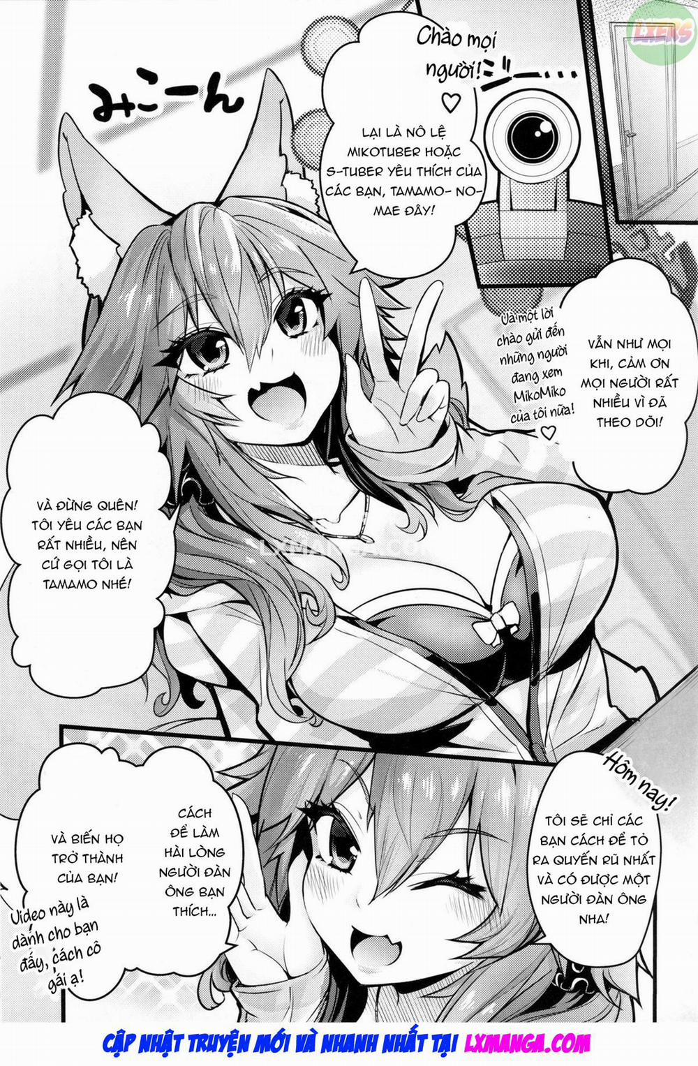 Servant MikoTuber Tamamo Oneshot trang 4