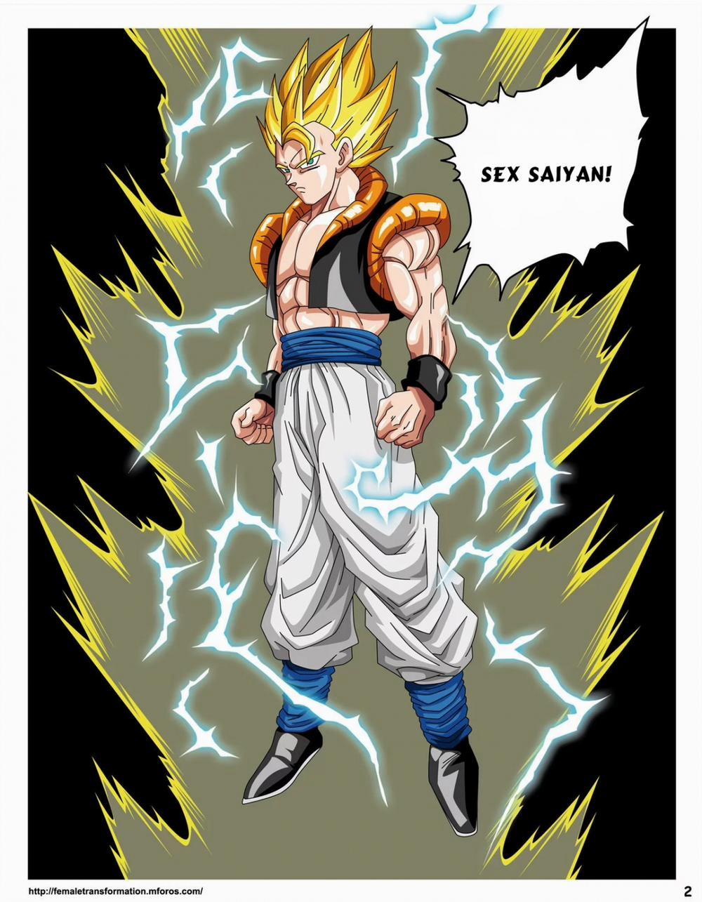 Sex Saiyan! Oneshot trang 3