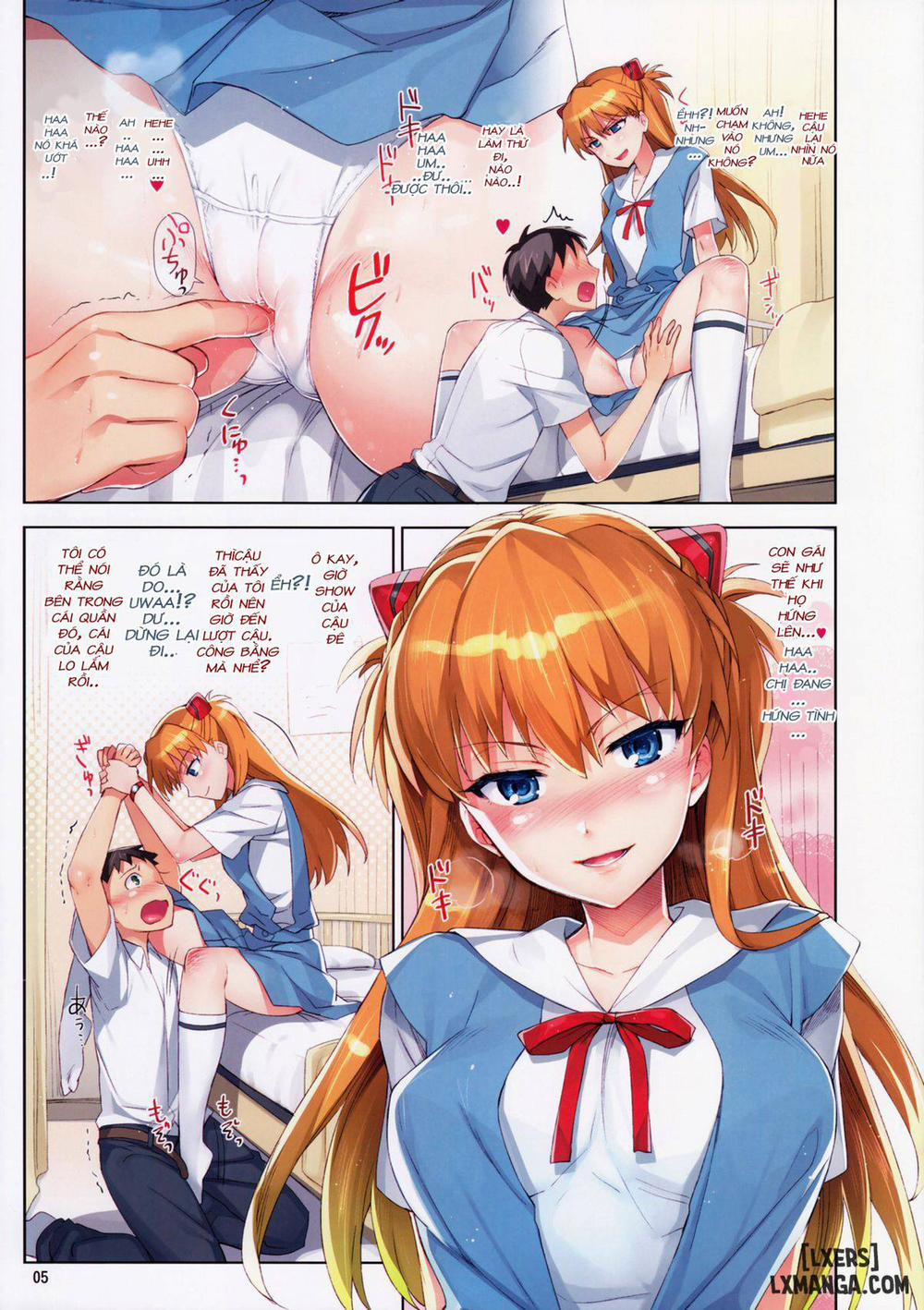 Sex with the Super-Sadistic Asuka-senpai Oneshot trang 3