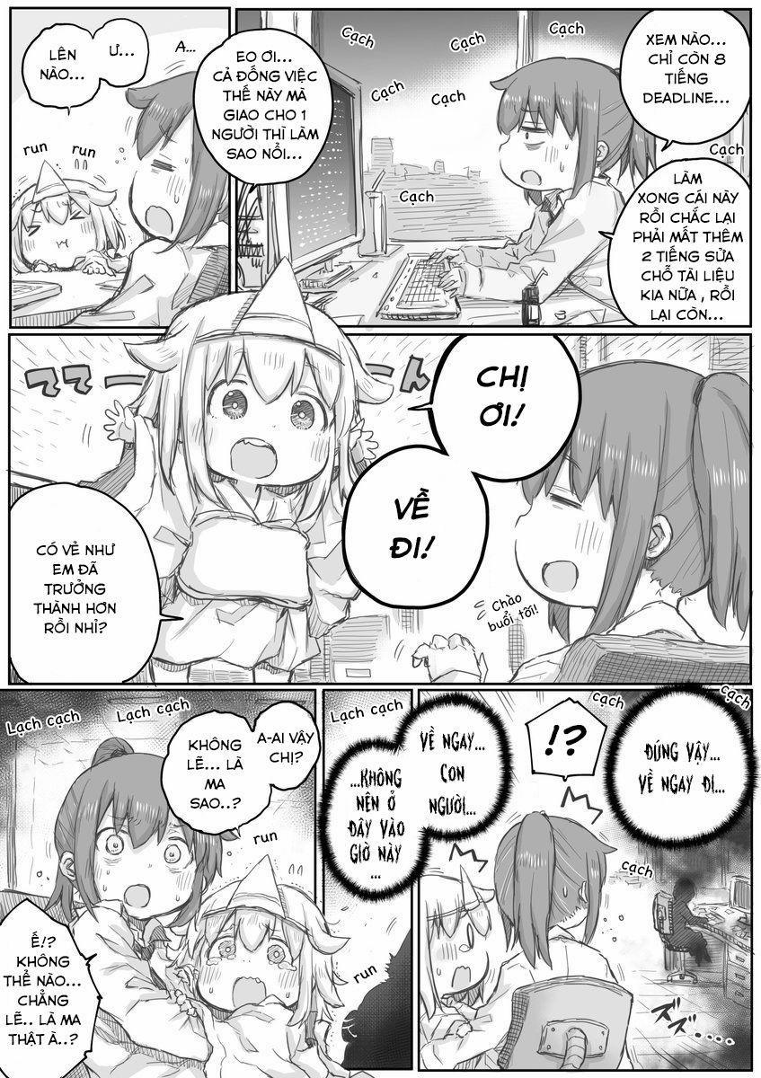 Shachiku-San Wa Youjo Yuurei Ni Iyasaretai 12 trang 1