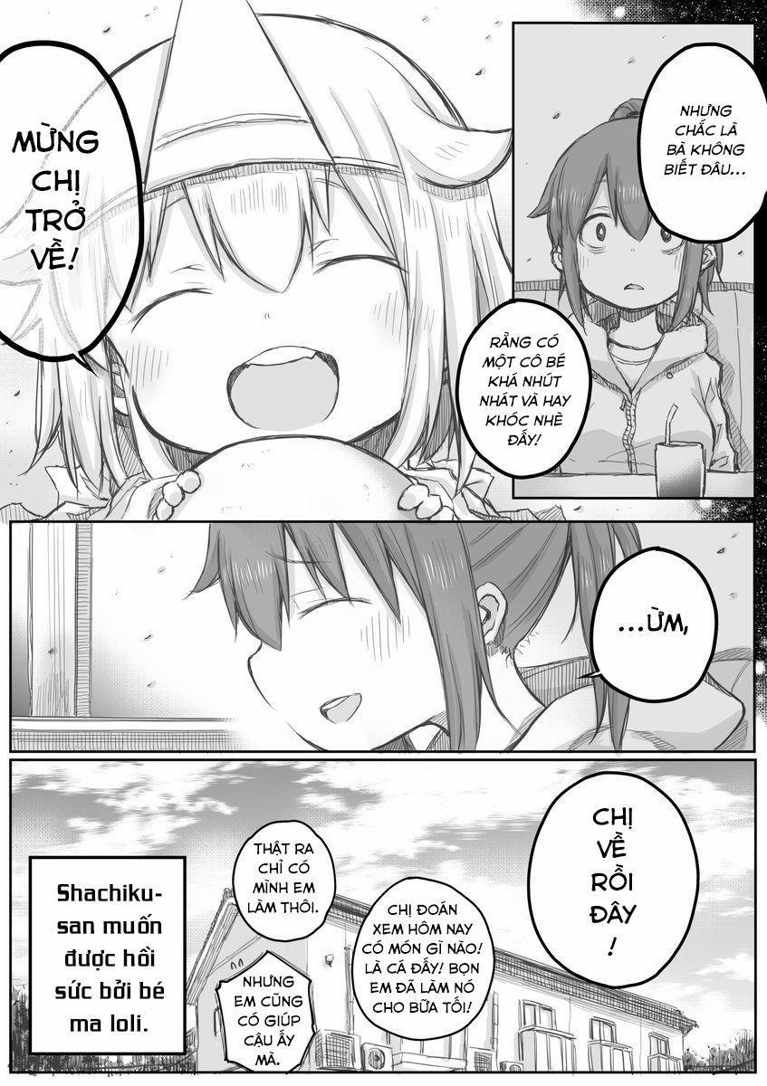 Shachiku-San Wa Youjo Yuurei Ni Iyasaretai 13 trang 4