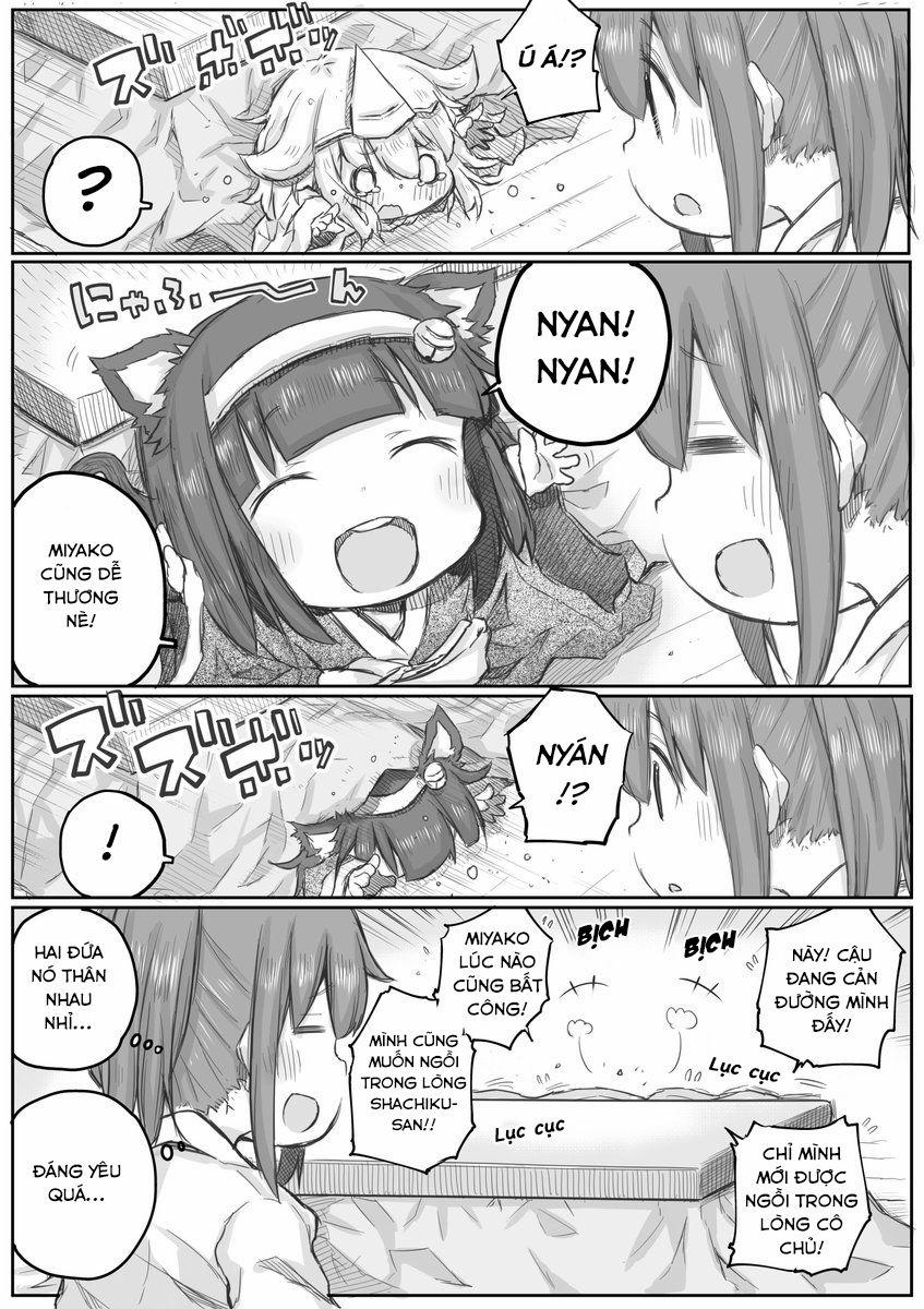 Shachiku-San Wa Youjo Yuurei Ni Iyasaretai 14 trang 3